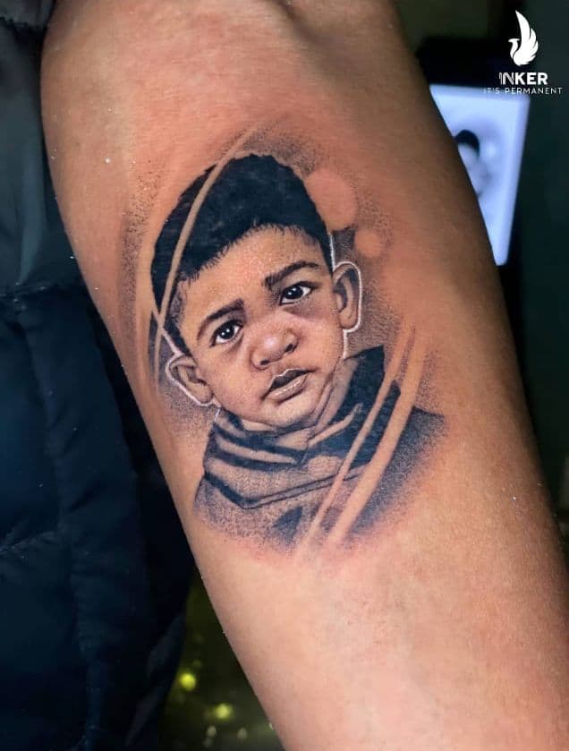 PORTRAIT tattoo style artwork